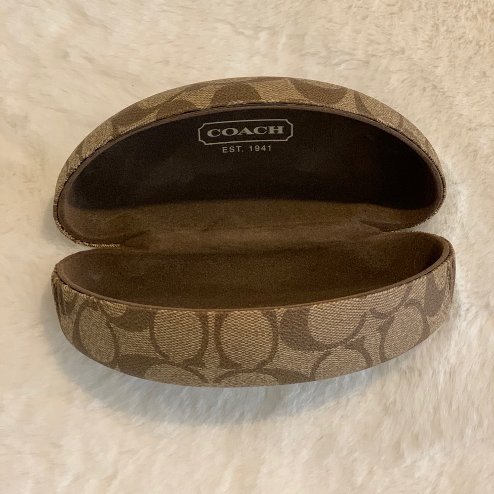 Authentic - Coach eyeglasses/sunglasses case. New!